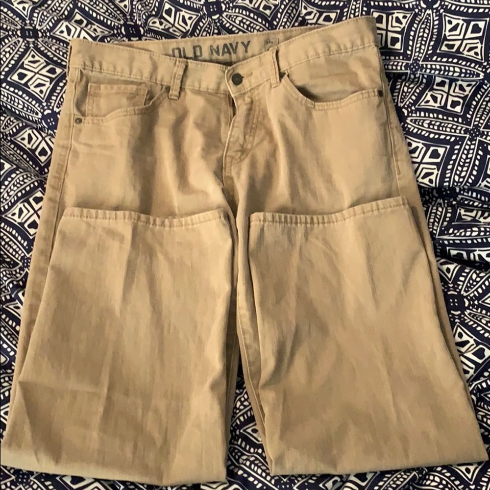 Tan jeans
